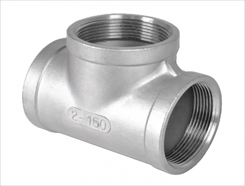 不锈钢螺纹三通